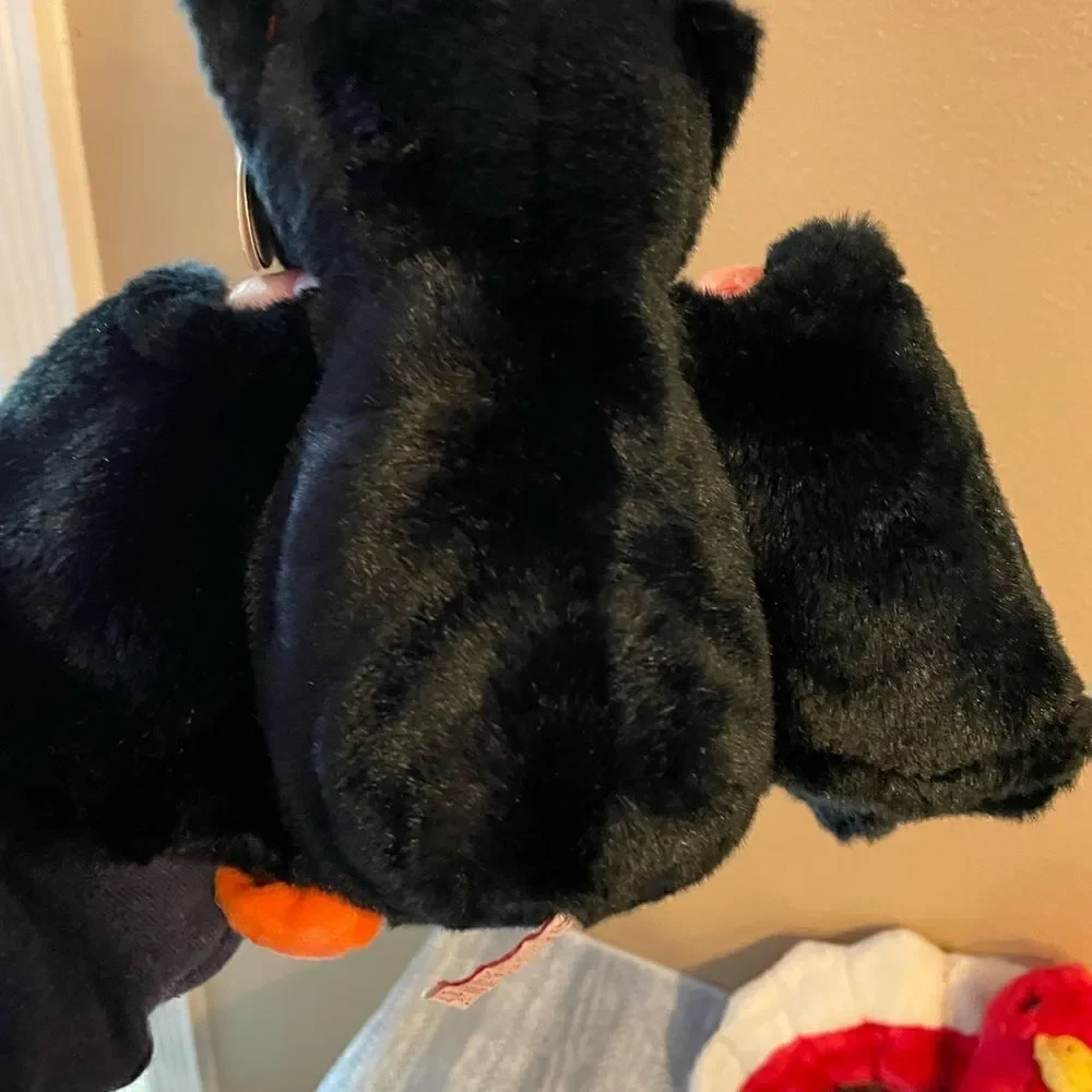 TY Vintage BIG Bat and Turkey Plush Set